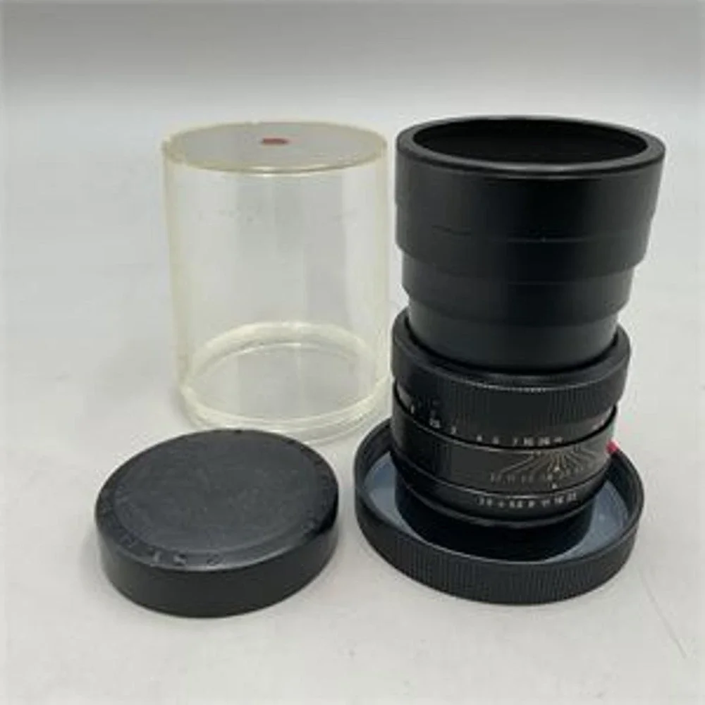 Vintage Leica Leitz Wetzlar Elmarit-R 1:2.8/90 Lens w/Case